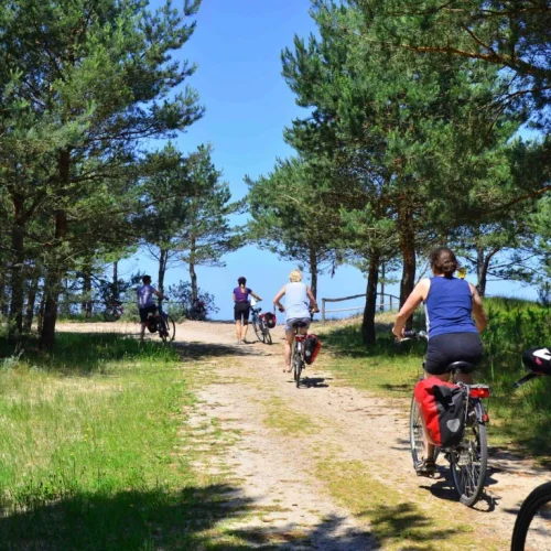 Per Rad entlang der polnischen Ostseeküste