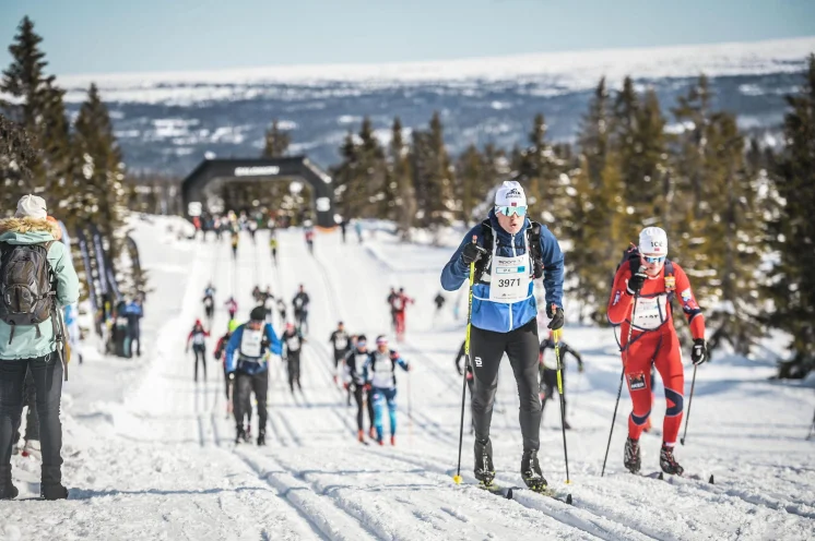 Das erste Drittel des Laufes geht es stetig bergauf!
