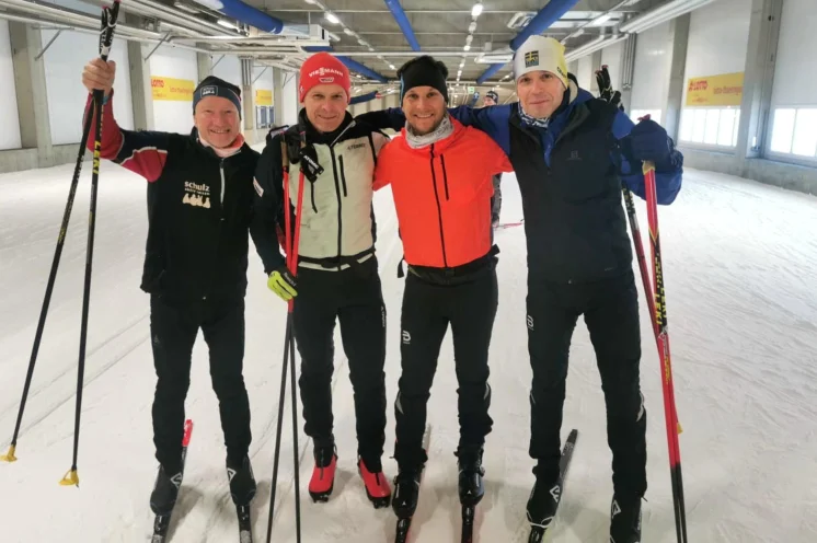 Ganz sicher ein Highlight - auch der ehemalige Tour de Ski Sieger Tobias Angerer ließ uns in einem Technik Workshop an seinem Wissen teilhaben