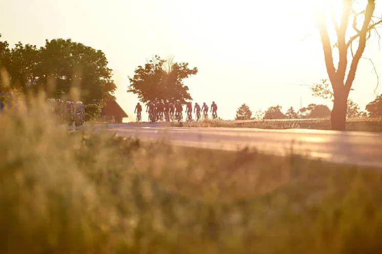 Kurz nach Sonnenaufgang um 3 Uhr morgens...