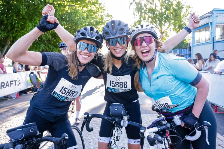 Vorfreudige Stimmung kurz vor dem Start...