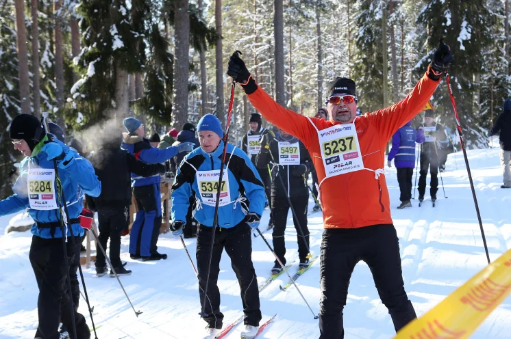 Der FINSKI Finlandia bietet jeweils 3 Distanzen (62km, 32km & 20km) 