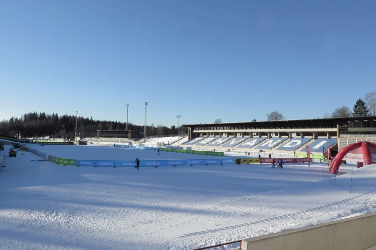 Das Stadion eignet sich bestens zum kleinen Trainingslauf und Wachstest