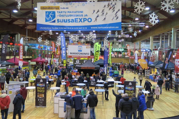 Wir besuchen die EXPO auf dem Weg nach Otepää. Gute Möglichkeit, um sich noch mit etwaigen Utensilien zu rüsten. In Otepää gibt es keine Sportgeschäfte mit Wachsutensilien