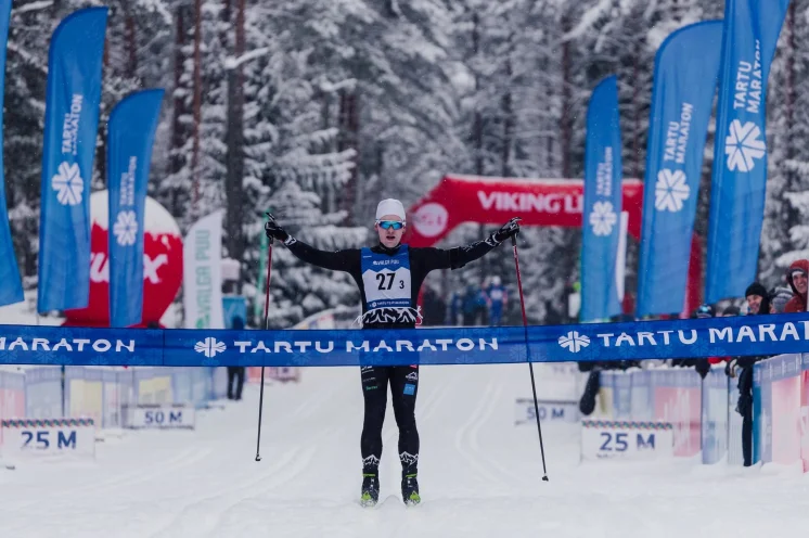 Im Winter 2025 wurde der Lauf kurzerhand in das tief verschneite Alutaguse verlegt.