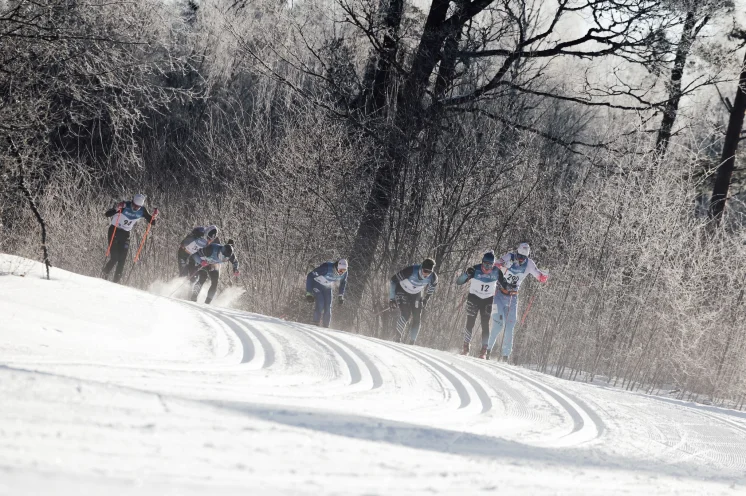 Das Besondere am Tartu-Marathon: sehr breite und hervorragend präparierte L