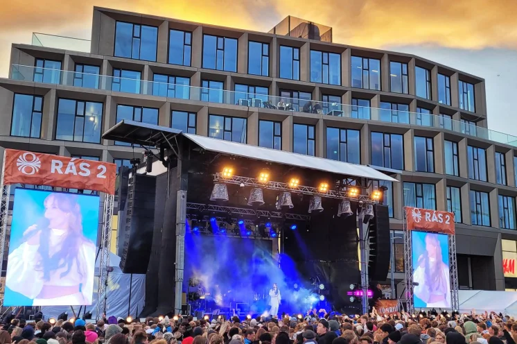 Die Reykjavík Culture Night eine riesige Party mit zahlreichen Bühnen