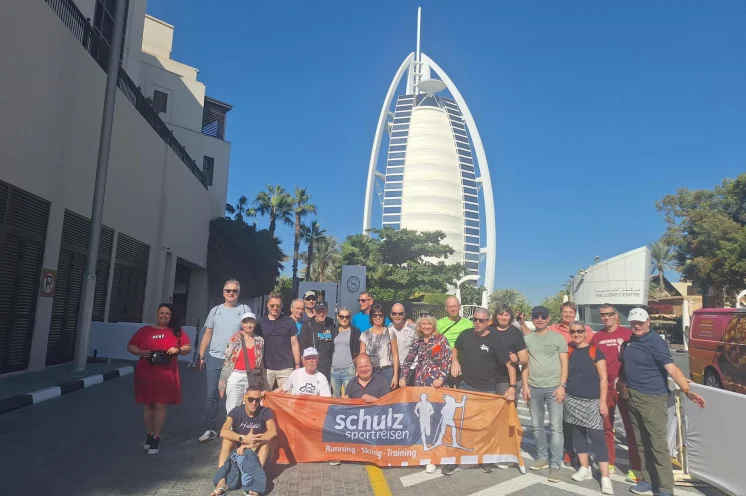 Teamspirit trifft Traumkulisse - Burj Al Arab, wir waren da