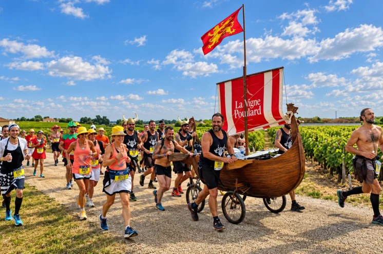 Jedes Jahr begeistert der Médoc-Marathon mit einem fantasievollen Motto