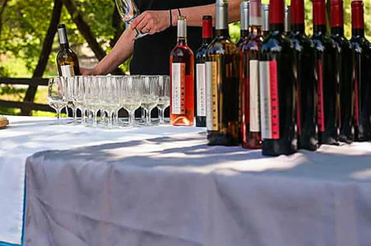 Sie besuchen ein Weingut, wo Sie diverse griechische Weine verkosten und zu Abend essen (optional Mittag)