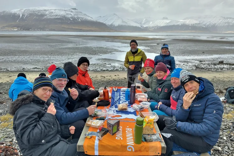 Picknickplatz am Strand...