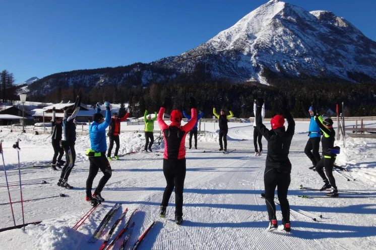 Gutes Aufwärmprogramm gehört natürlich zu einem Trainingstag dazu