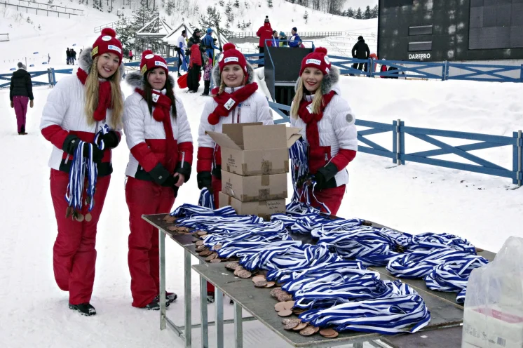 Beim Finlandia Hiihto in Lahti herrscht stets gute Stimmung