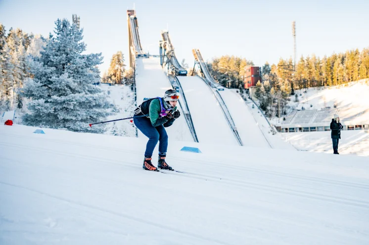 Der "FINSKI" Finlandia Hiihto bietet jeweils 3 Distanzen (62km, 32km&20km) 