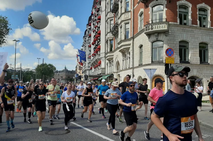 Trotz der Anstrengung - Freude und Spaß am Laufen 