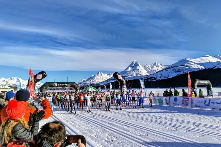 Trotz der sonst geforderten mind. 1000 Teilnehmer ist der Ushuaia ein Worldloppet