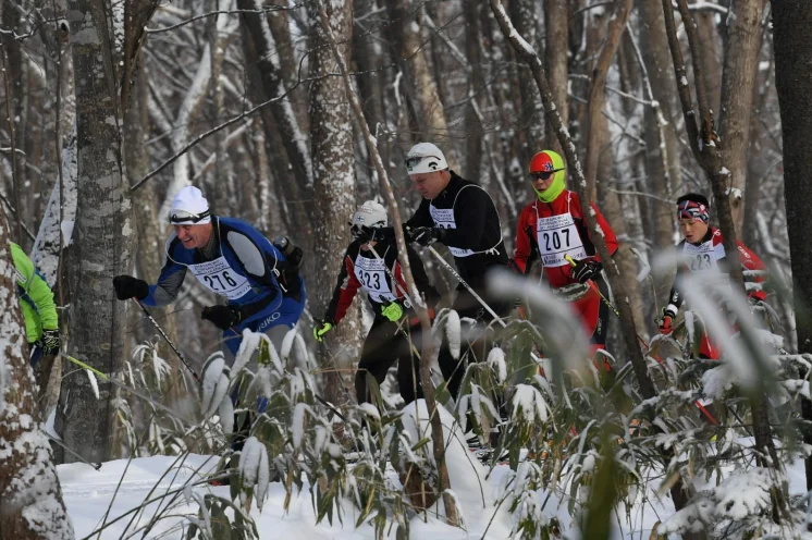 Langlaufen im Land der aufgehenden Sonne und anm Rande einer 2 Mio. Einwohner Metropole