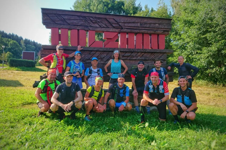 Auch der Wintersportort Holzhau wird durchlaufen