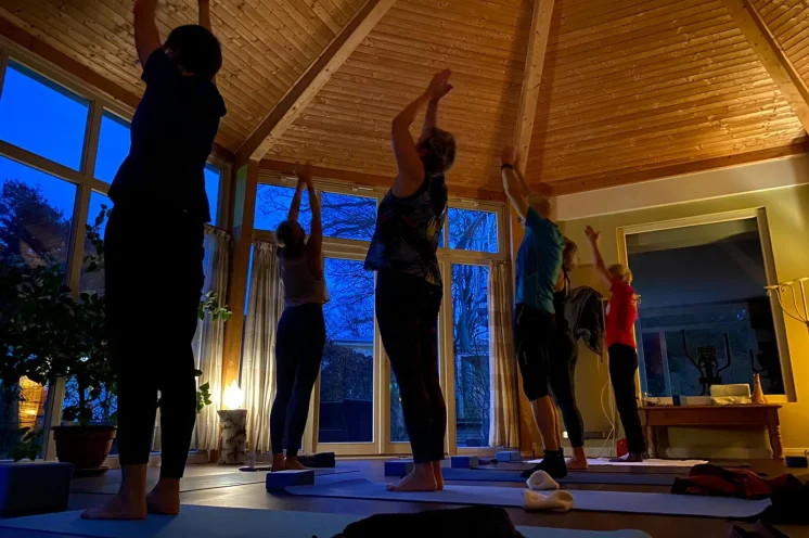 Morgendlicher Sonnengruß und wohliger Abend-Flow; ideal auch für Yoga-Neulinge 