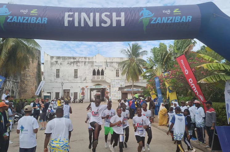 Noch Riesenspass beim Zieleinlauf