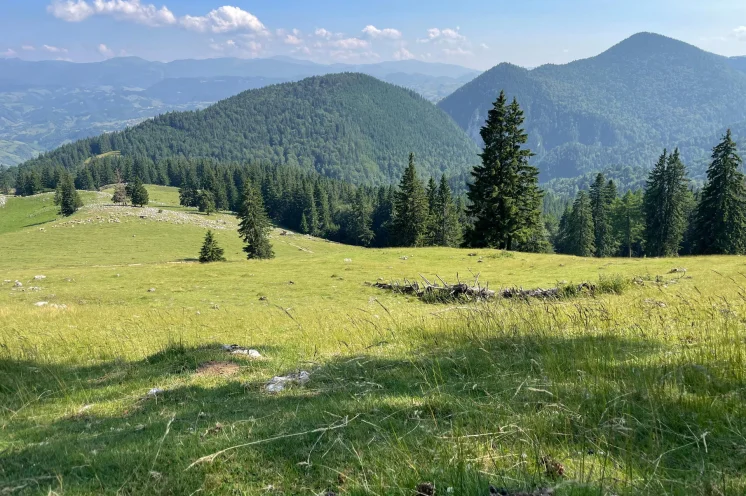 Abstieg vom Kleinen Königstein Richtung Magura