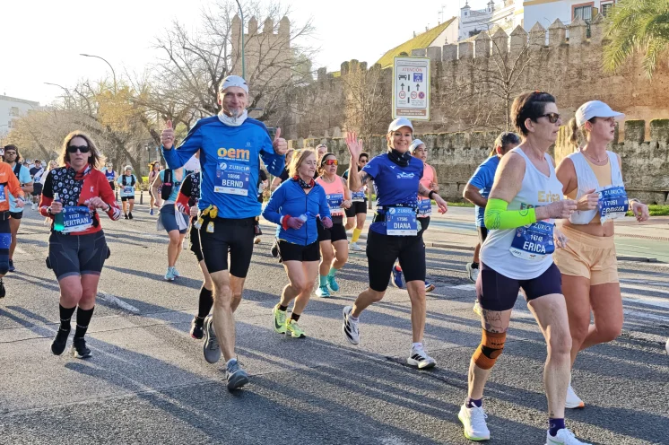Entlang der alten Stadtmauer im Stadtteil Macarena