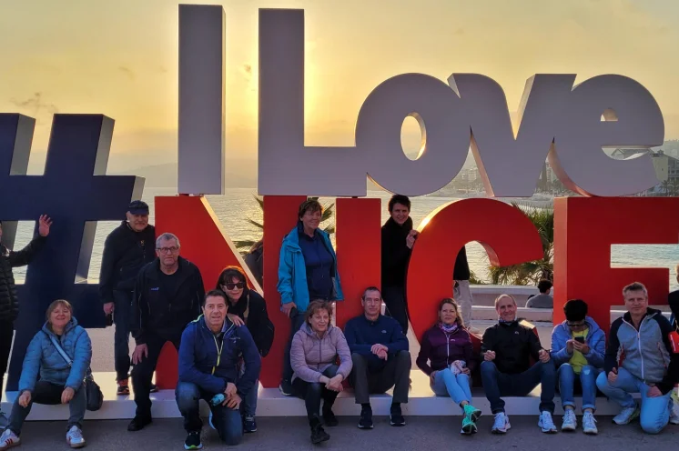 Unsere schulz'schen Gäste - verliebt in Nizza :-)