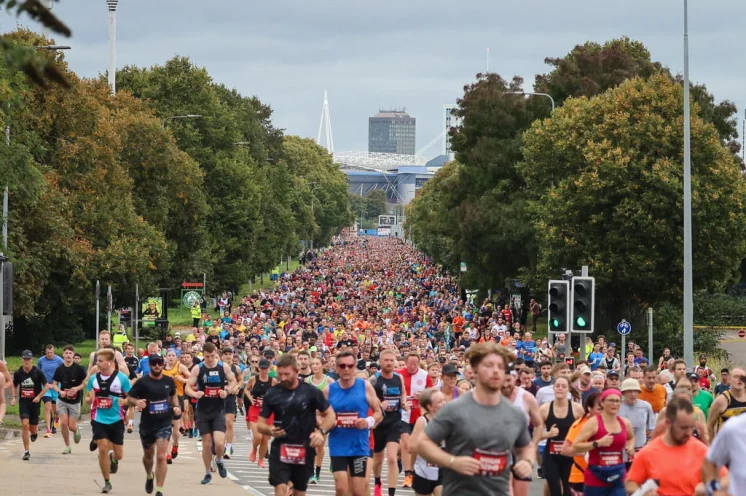 Knapp 30.000 Teilenehmer sind jedes Jahr am Start