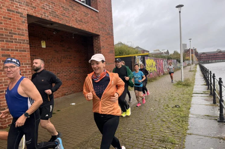 Die flache Stadt bietet beste Laufbedingungen