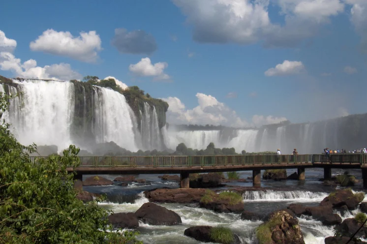 ... und ein Blick von der argentinischen Seite