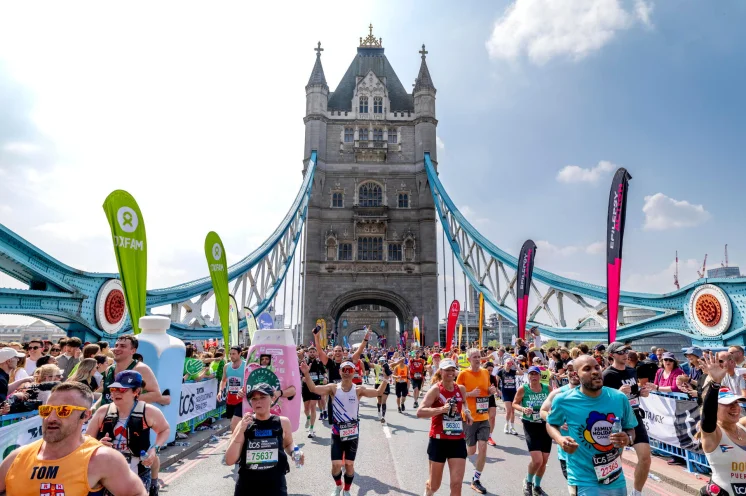Die Tower Bridge zählt zu den Highlights der tollen Marathonstrecke.