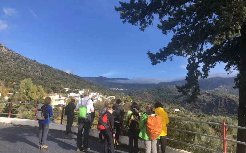 Ankommen auf Kreta bei einer Wanderung ins Hinterland