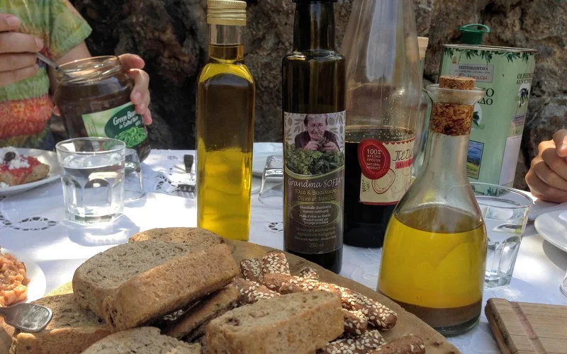 Von der Ernte in die Presse, und wie kretisches Gold schmeckt
