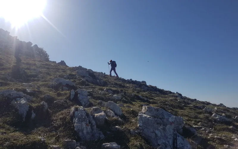 Aufstieg auf den Hausberg Monte Cocuzzo