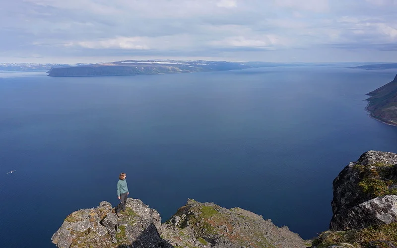 "Zuhause" am Önundarfjörður und "Himmel"-Wanderung
