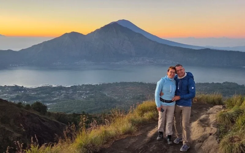 Vulkanbesteigung des Vulkans Gunung Batur
