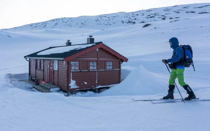 Skitour zur Saltfjellstua und in der Umgebung 