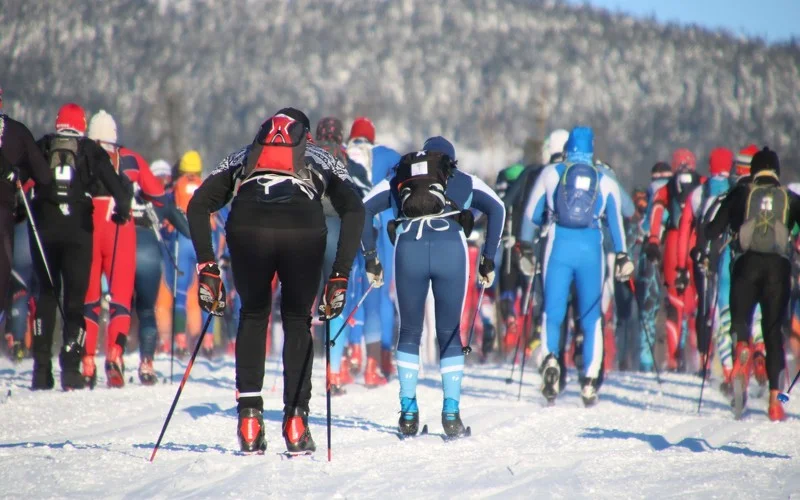 Raceday, Transfer nach Rena mit schulz Bus, Birkebeinerrennet