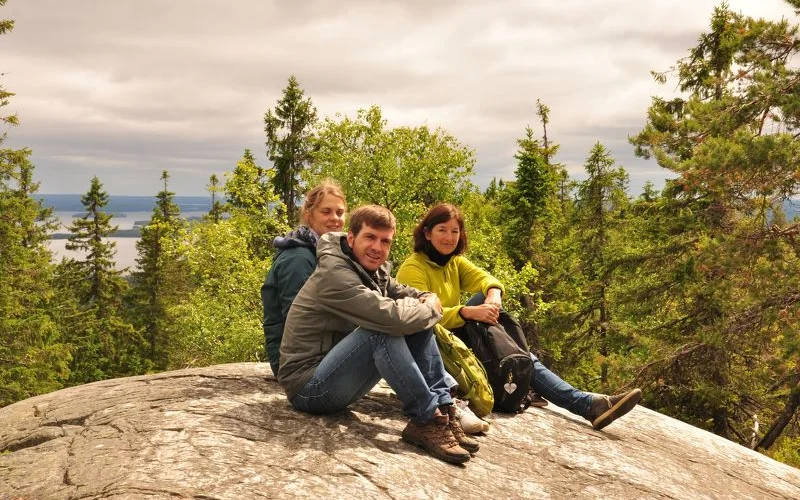  Wanderung im Nationalpark Koli