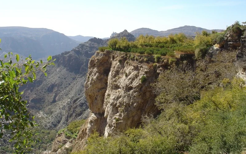 Wadi Bani Awf und Beginn des Trekkings