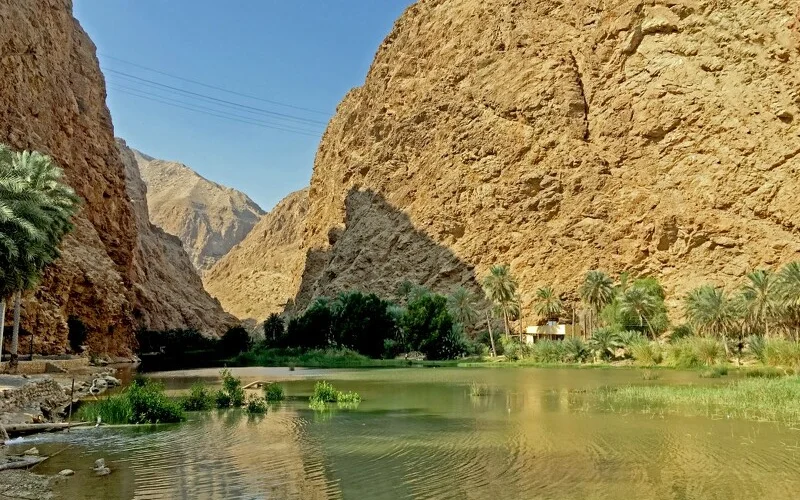 Wadi Tiwi und Fahrt zurück nach Maskat