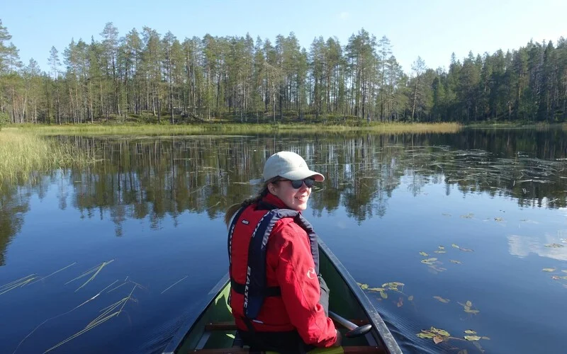 Los geht's: Wandern und Paddeln zum ersten Wildnislager