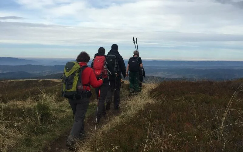 Kammwanderung auf der Połonina Carynska