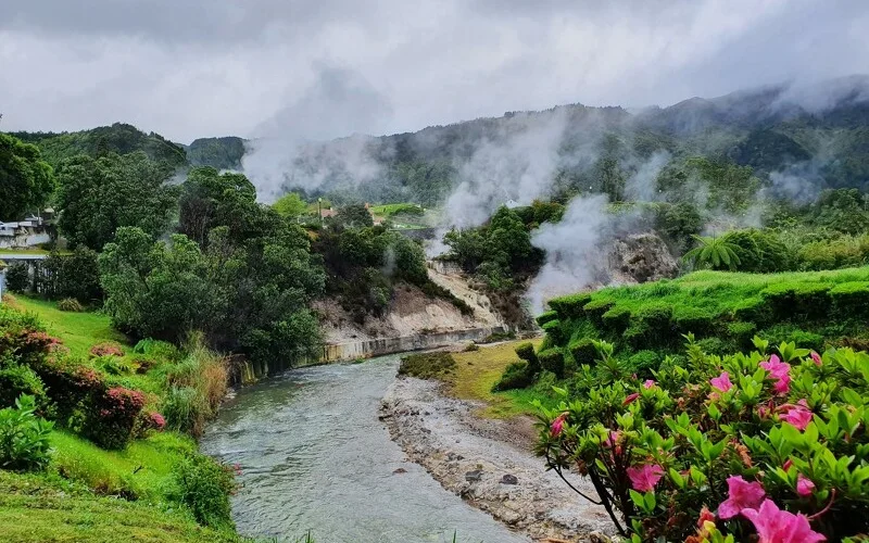 Geheimnisse von Furnas, Cozido-Mittagessen und Thermalpark Terra Nostra