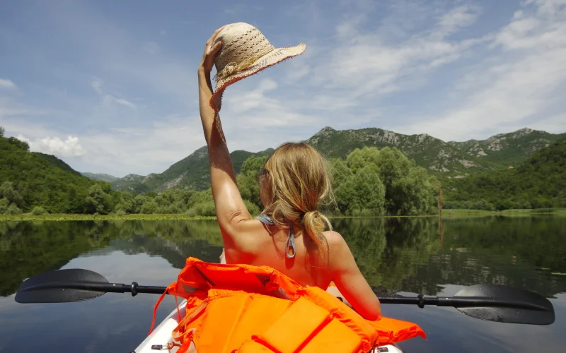Montenegro: Kajaktour auf dem Fluss Crnojević und freier Nachmittag