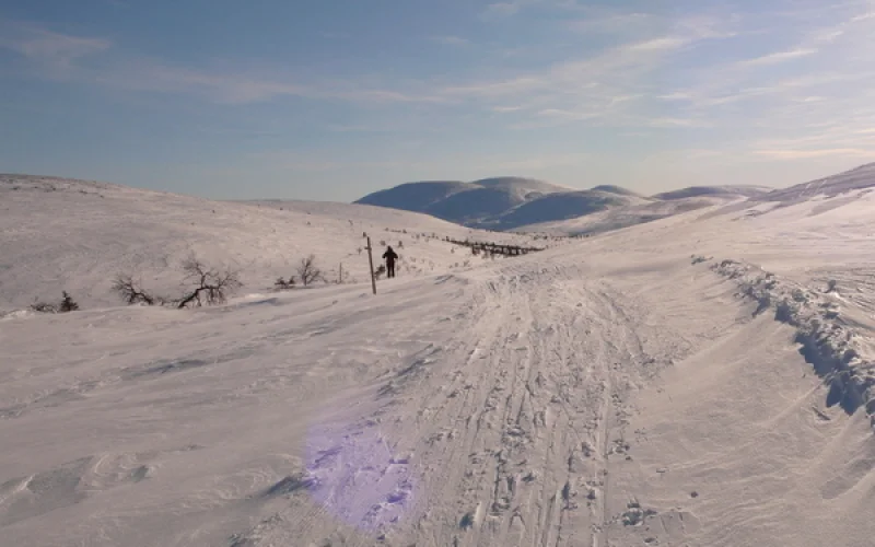 Skiwanderung rund um Rauhala