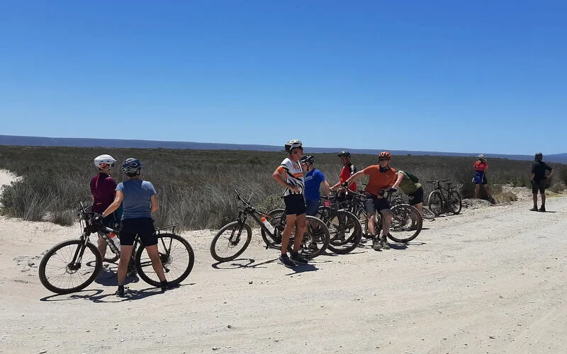 Radfahren und Wandern im De Hoop Nature Reserve