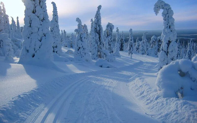 Skitour von Walkikeimiö nach Rauhala