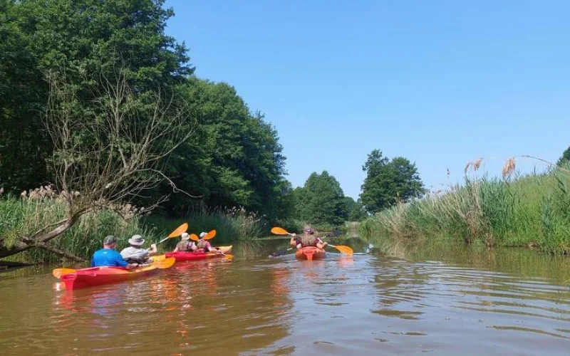 Kajaktour auf der Bartsch und Radtour nach Militsch