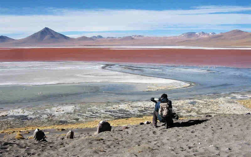 Flamingobeobachtung und Wanderung im Avaroa-Naturreservat